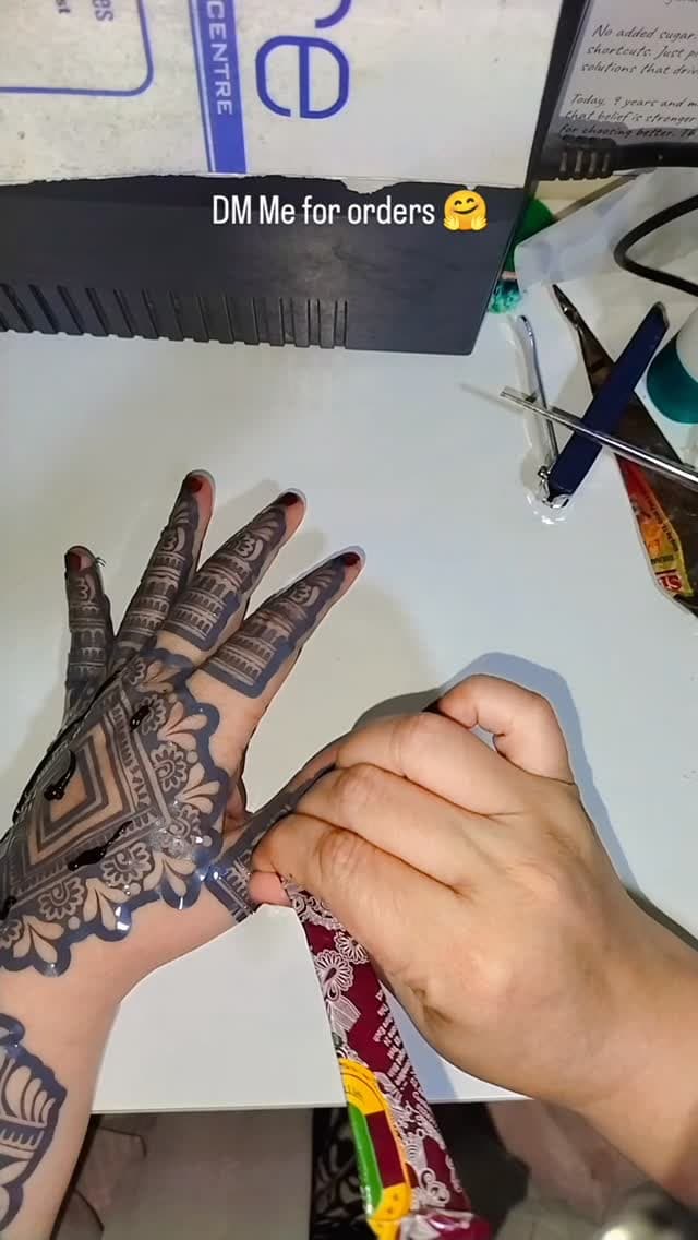 Custom Henna Design